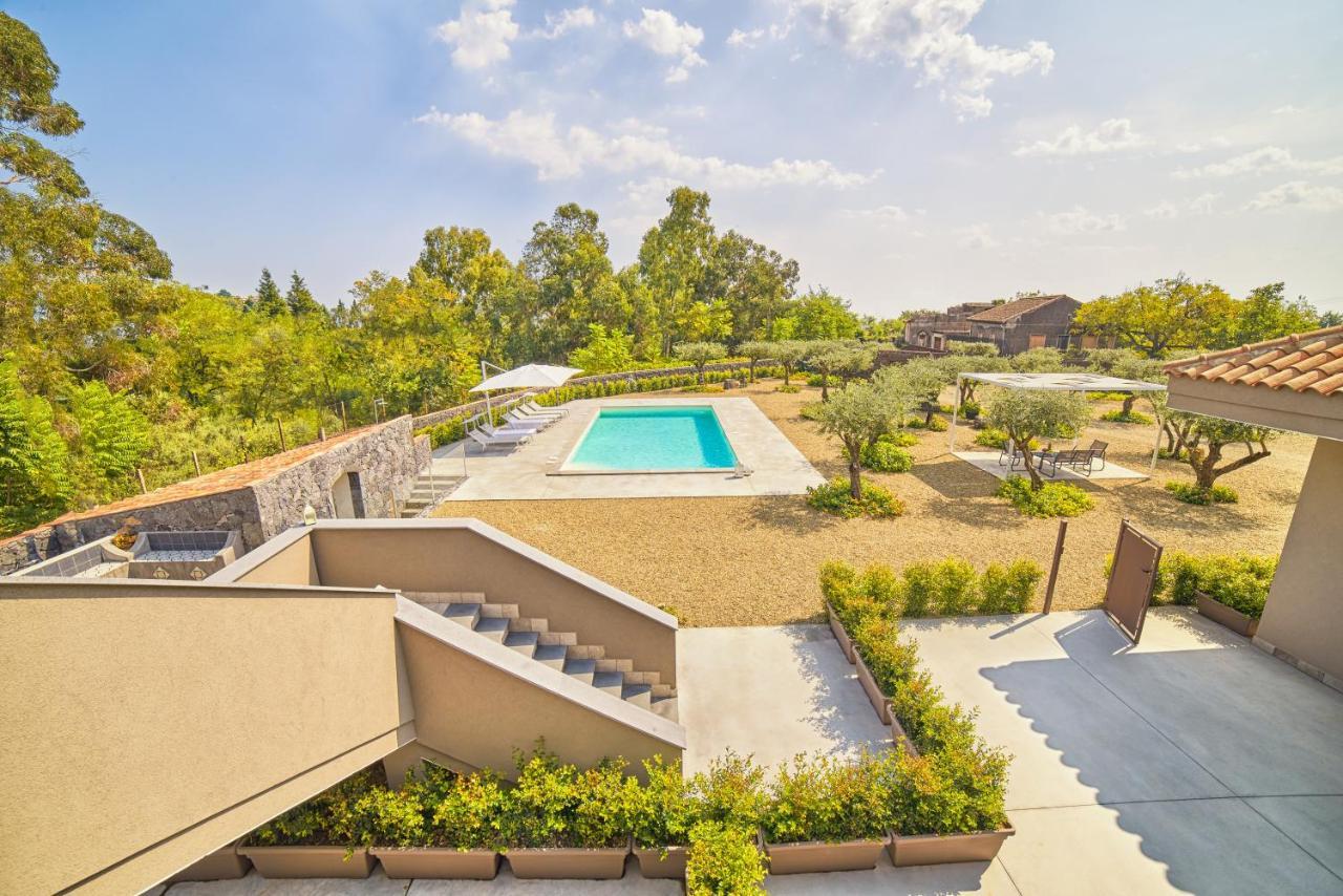 Il Casale Di Monacella Aparthotel Santa Venerina Bagian luar foto