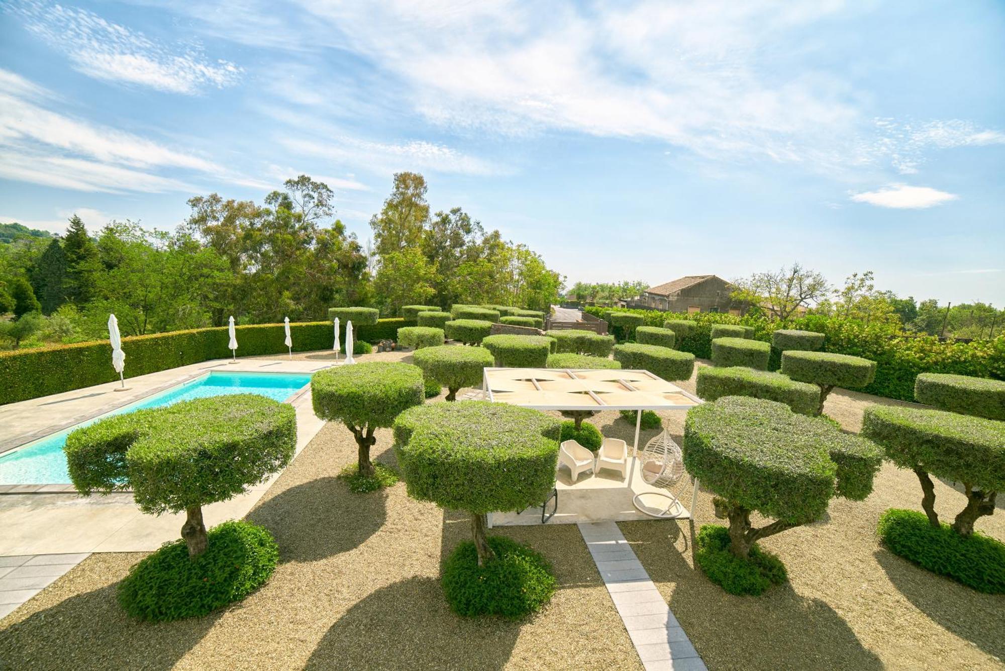 Il Casale Di Monacella Aparthotel Santa Venerina Bagian luar foto