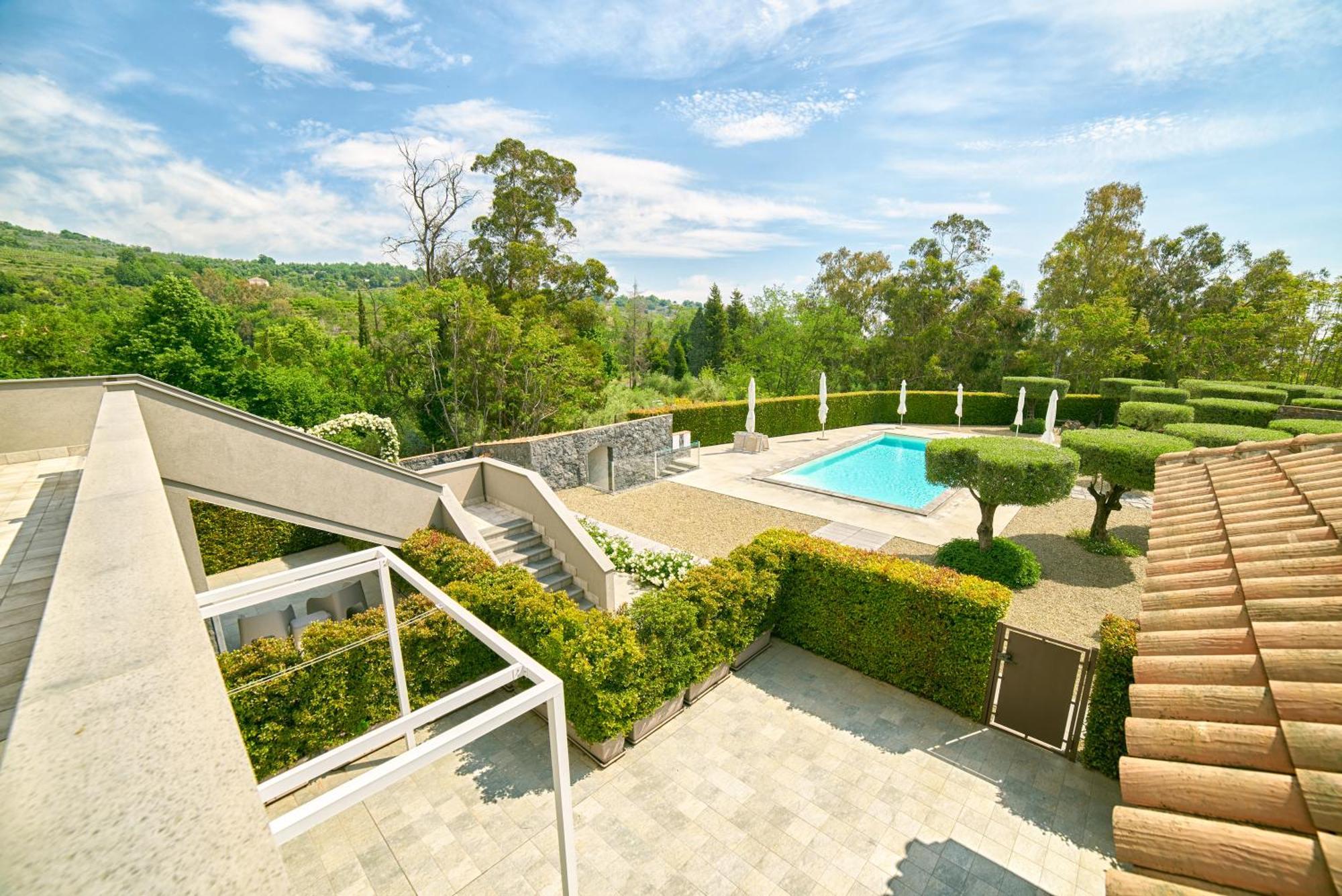 Il Casale Di Monacella Aparthotel Santa Venerina Bagian luar foto