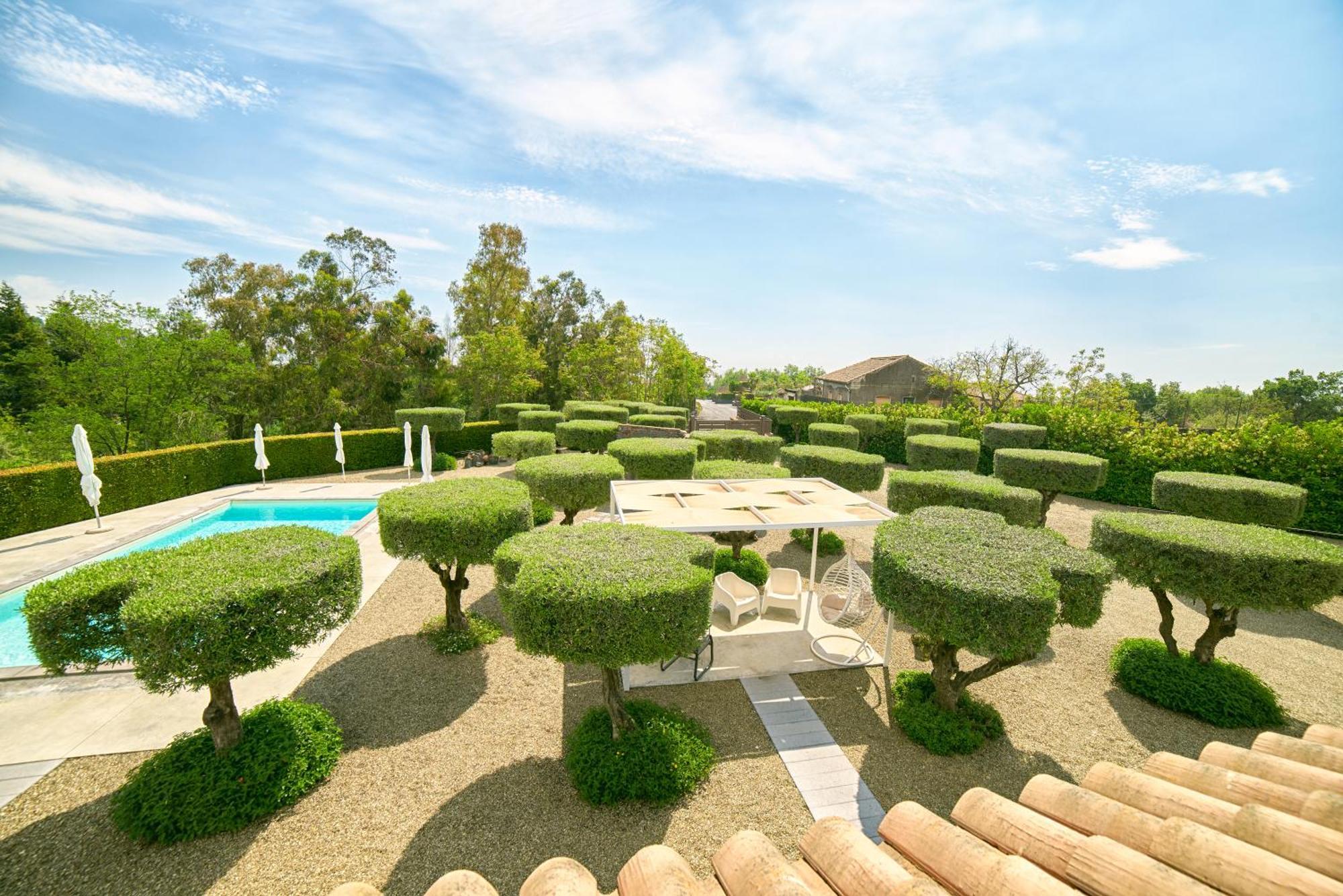 Il Casale Di Monacella Aparthotel Santa Venerina Bagian luar foto